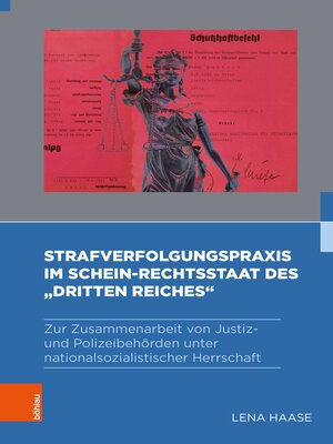 cover image of Strafverfolgungspraxis im Schein-Rechtsstaat des "Dritten Reiches"